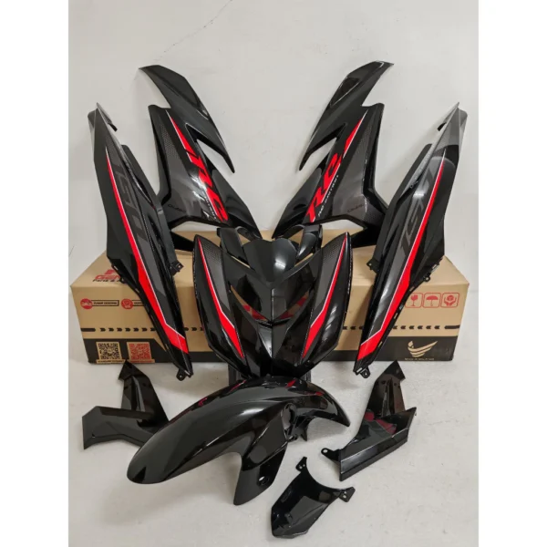 Y15ZR RC Metallic Black Cover Set