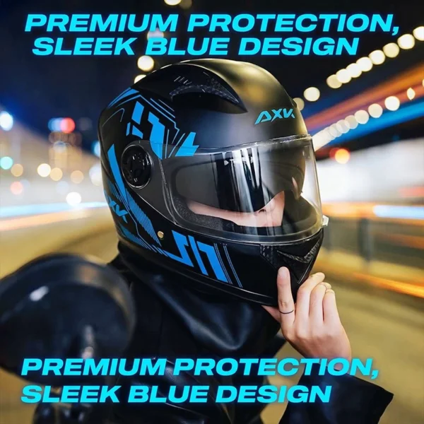 Random Road Racing Motorcycle Helmet   Dual Visor Full Face
