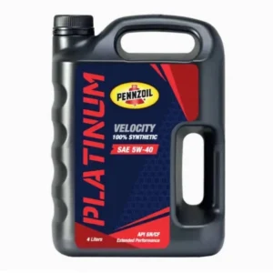 Pennzoil Platinum Velocity Fully Synthetic 5W40 4L