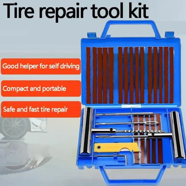 Motorcycle Emergency Tire Repair Tool Kit