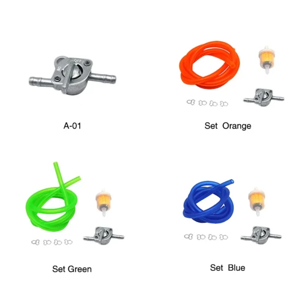 ZSDTRP 6mm Motorcycle Fuel Tap Valve Set