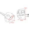 25mm Harley Handlebar Control Switch – Random Design (L7 × W5.5 × H7.2cm)