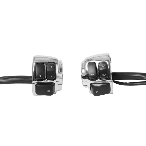 25mm Harley Handlebar Control Switch – Random Design (L7 × W5.5 × H7.2cm)
