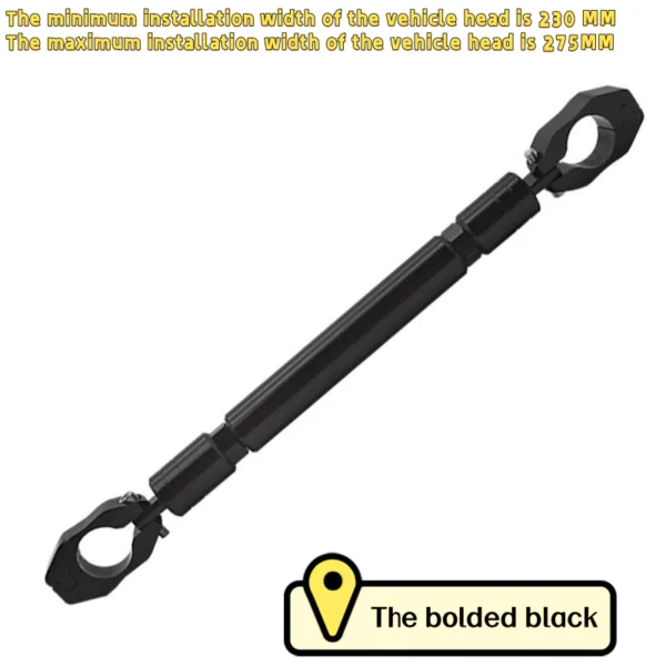 Universal Motorcycle Handlebar Cross Bar – Random Design