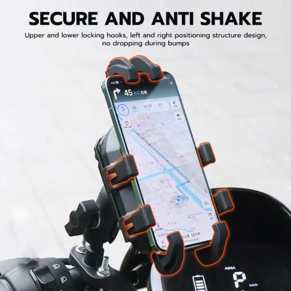 Motorcycle Shock Absorber Phone Holder