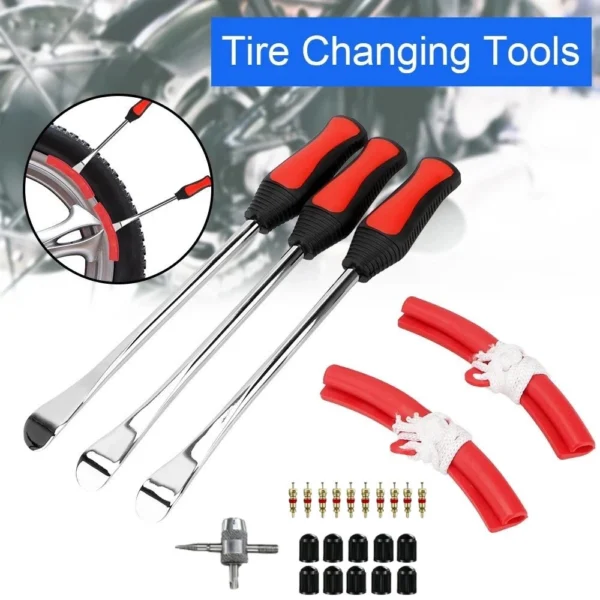 27-Piece Motorcycle Tire Lever Set