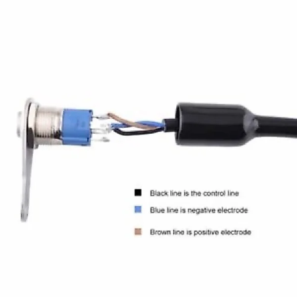 12V LED Motorcycle Push Button Switch