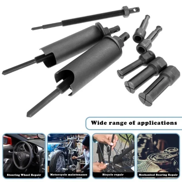 8-Piece Motorcycle Internal Bearing Puller Set